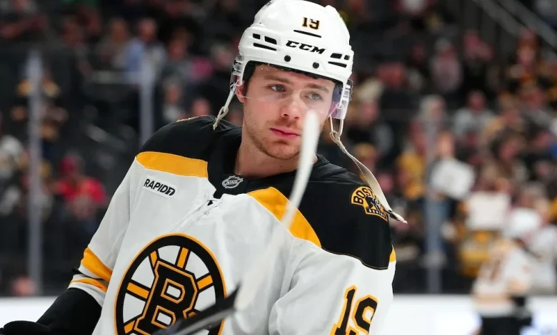 Bruins lose Johnny Beecher to waiver wire