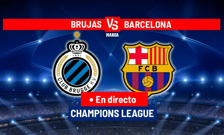 Brujas - Barcelona en directo | Champions League hoy en vivo: ¡Gol del Brujas!