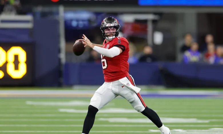 Buccaneers list Baker Mayfield, Bucky Irving as questionable