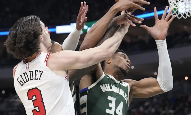 Bucks, Bulls Announce Starting Lineups for NBA Cup Game