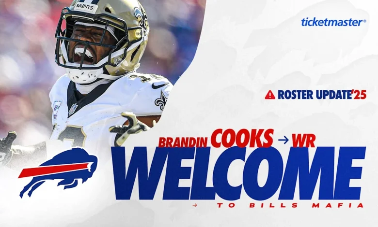 Buffalo Bills sign WR Brandin Cooks to active roster