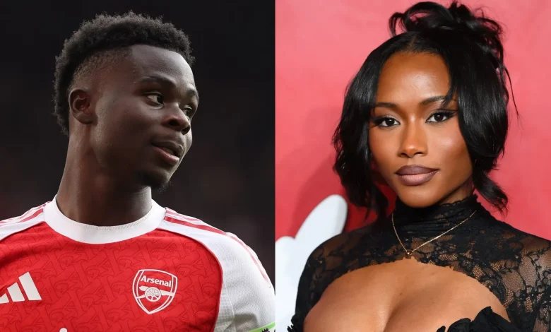 Bukayo Saka's getting married! Arsenal star goes 'all out' with proposal to girlfriend Tolami Benson and buys 'absolutely enormous' engagement ring