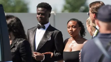 Bukayo Saka's proposal to fiancée Tolami 'blows her away' as Arsenal star gets engaged