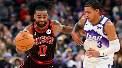 Bulls guard Coby White returns from calf injury, hits buzzer-beater to force 2OT in loss to Jazz