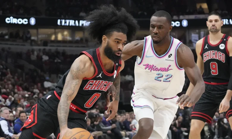 Bulls vs. Heat Injury Report: Coby White, Bam Adebayo, Andrew Wiggins and more