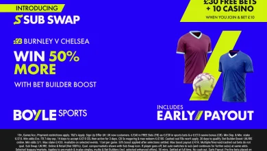 Burnley vs Chelsea: Get £40 in free bets with BOYLE Sports, plus 50% win boost