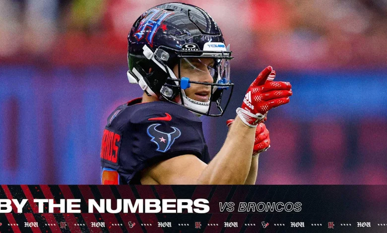 By The Numbers | Texans vs Broncos