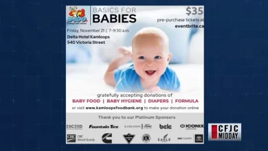 CFJC Midday — BCLC helping to provide for the tiniest in need in our community, showing support for the Kamloops Food Bank’s Basics for Babies fundraiser