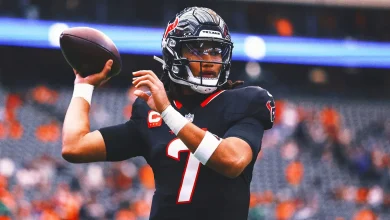 C.J. Stroud Exits, Heads to Locker Room After Getting Hit on Slide vs. Broncos