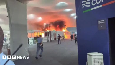 COP30 climate talks evacuated after fire breaks out