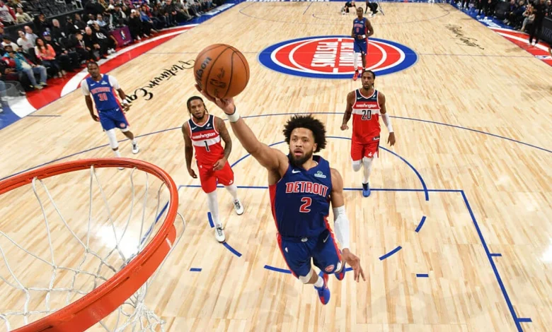 Cade Cunningham leads Pistons past Wizards after Cam Whitmore’s hard foul