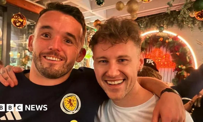 Callum Beattie: 'The Scotland bus pulled up - that was me till 7am'
