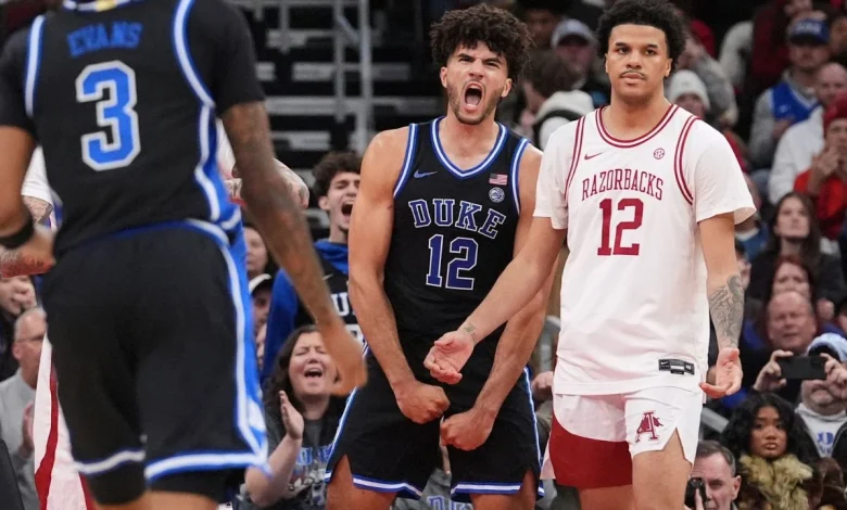 Cameron Boozer scores 35, No. 4 Duke beats No. 22 Arkansas