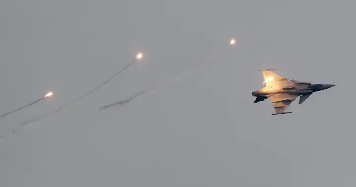 Canada ‘interested’ in Swedish firm Saab’s Gripen fighter jets, Joly says