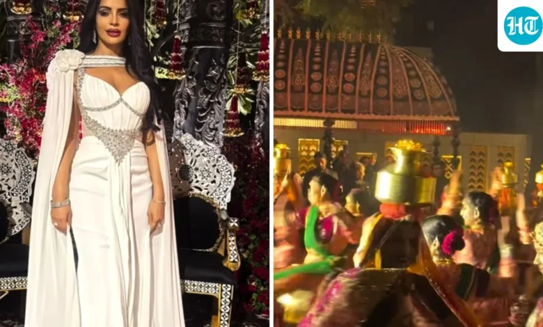 Canadian politician attending ‘big fat Indian wedding’ in Udaipur shares glimpses of festivities | Hindustan Times