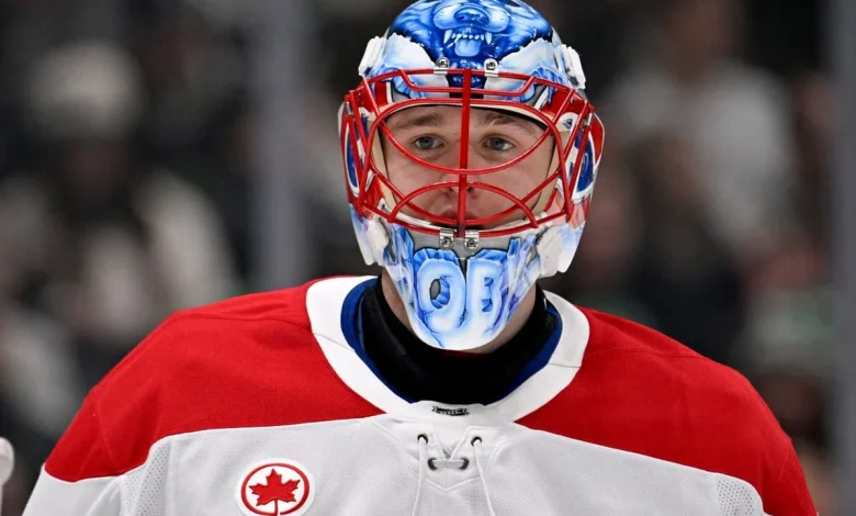 Canadiens’ Jakub Dobes emotional after OT loss to Devils: ‘Disappointed in myself’