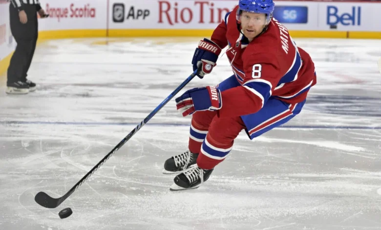 Canadiens, Mike Matheson Reportedly Nearing Five-Year Extension
