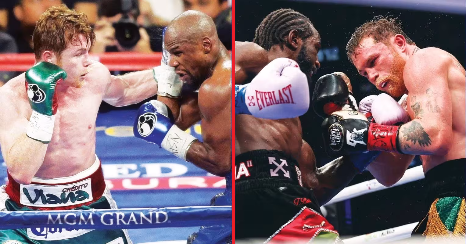 Canelo declares who is ‘way better’ between Mayweather and Crawford after losing to both