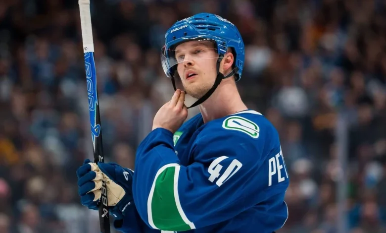 Canucks’ Elias Pettersson has been better at centre, but there’s more to be done - The Athletic