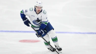 Canucks' Hughes a game-time decision vs. Hurricanes, Demko placed on IR