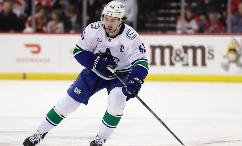 Canucks' Quinn Hughes a game-time decision vs. Lightning