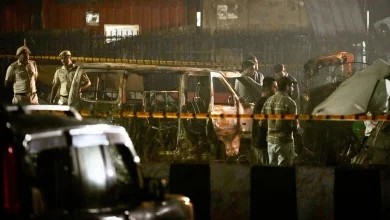 Car blast near New Delhi's historic Red Fort kills at least 8 people, India's police say