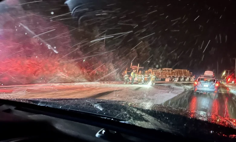 Carambolage à Saint-Tite-des-Caps