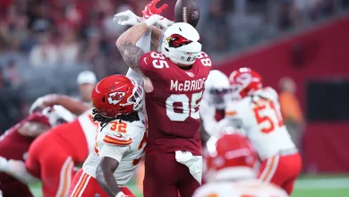 Cardinals TE Trey McBride is on pace to surpass two Chiefs icons