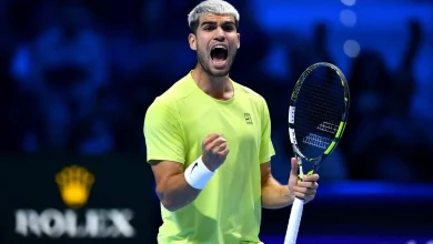 Carlos Alcaraz secures year-end No. 1 ranking with ATP Tour Finals win over Lorenzo Musetti