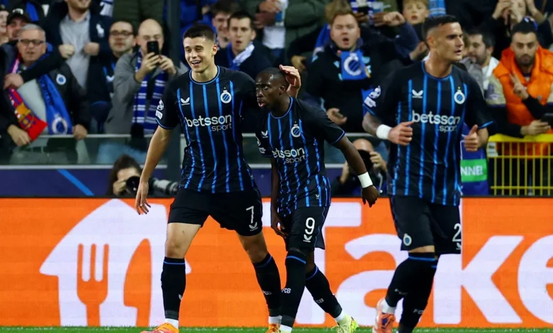 Carlos Forbs marcó un doblete y asistió ante Barcelona: superó un récord de David Beckham en Champions League