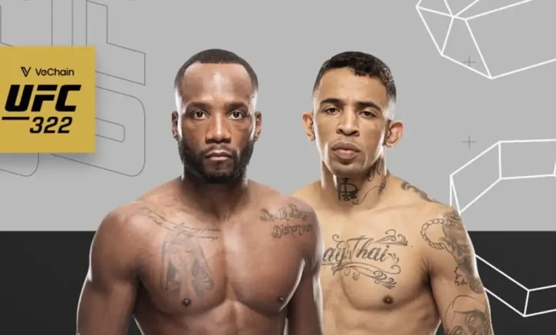 Carlos Prates em ação: horário e onde assistir ao vivo ao card completo do UFC 322