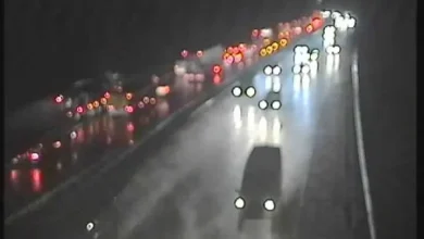 Carnage as TWO major motorways closed as drivers hit with 90-minute delays