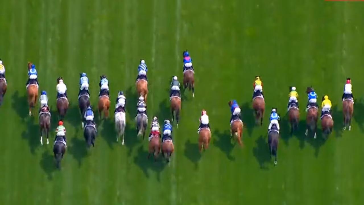 Carnage as punters let loose at Flemington