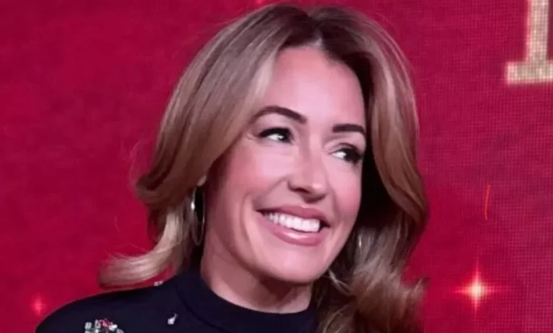 Cat Deeley’s embellished high street jumper is perfect for the cold weather