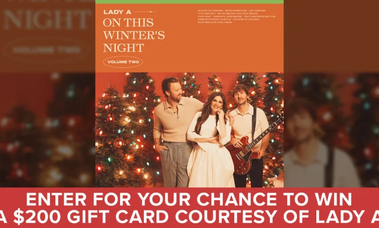 Celebrate Lady A's new album with a holiday season giveaway!