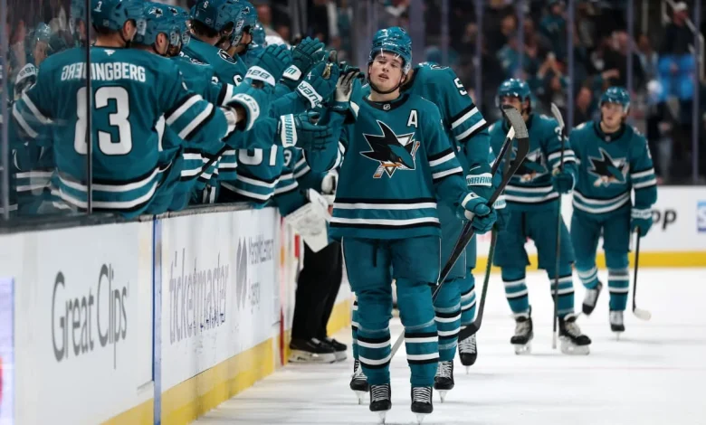 Celebrini elevates a wrister