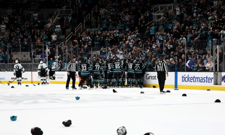 Celebrini's third career hat trick