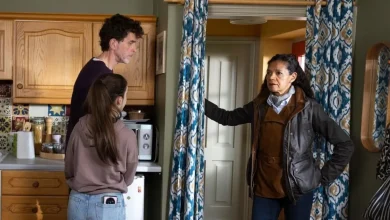 Celia moves in for the kill in Emmerdale as April reveals all to Marlon