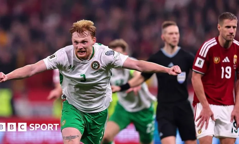 Celtic: Liam Scales assist takes Irish into World Cup play-off