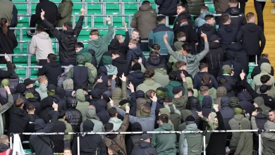 Celtic fans boo Remembrance Sunday silence as referee ends tribute after 20 seconds