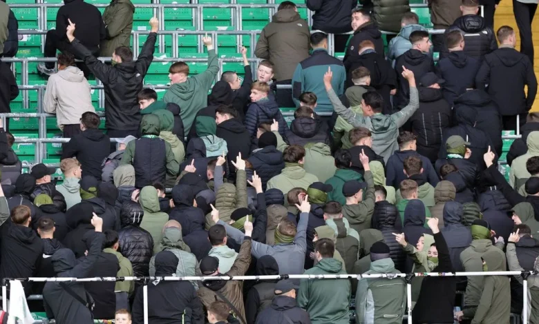 Celtic fans boo Remembrance Sunday silence as referee ends tribute after 20 seconds