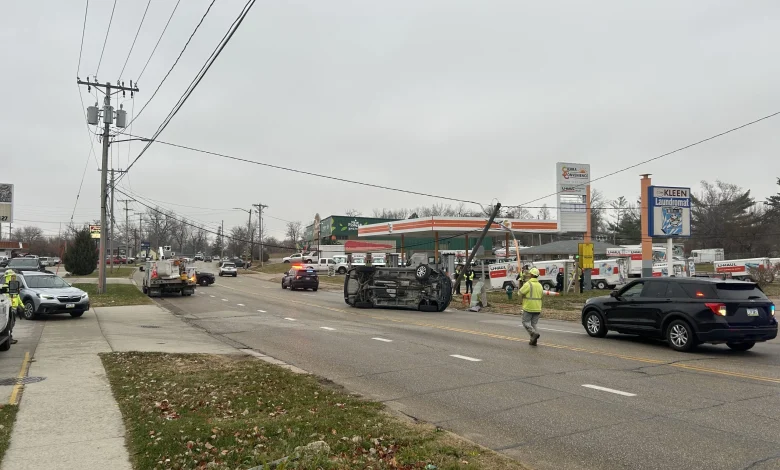 Center Point Road closed during crash investigation