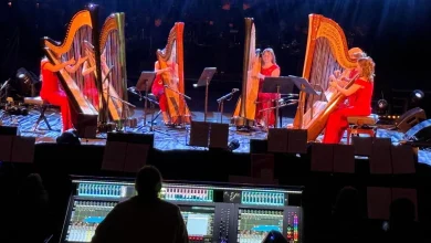 Ceredigion Harp Ensemble charm Royal Albert Hall with Welsh music