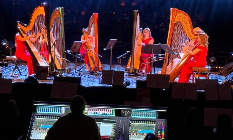 Ceredigion Harp Ensemble charm Royal Albert Hall with Welsh music