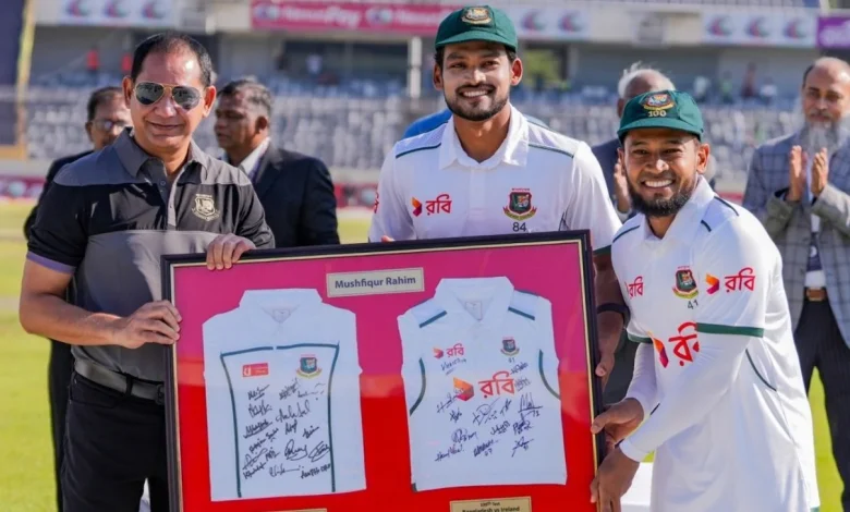 Ceremonies, speeches, felicitation - Mushfiqur soaks the attention in landmark 100th Test