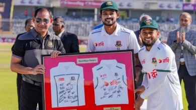 Ceremonies, speeches, felicitation - Mushfiqur soaks the attention in landmark 100th Test