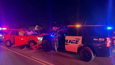 Ceres police sergeant injured after DUI driver crashes head-on into patrol SUV