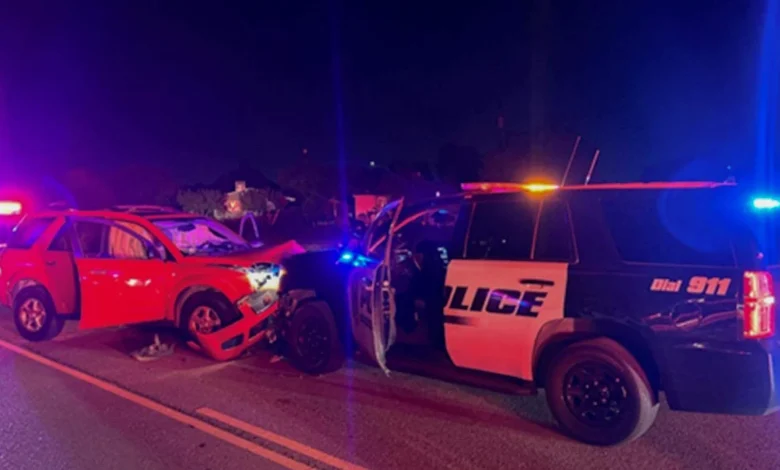 Ceres police sergeant injured after DUI driver crashes head-on into patrol SUV