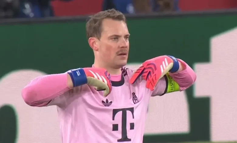 Champions League: Rätsel um diese Neuer-Geste nach Arsenals Führungstreffer