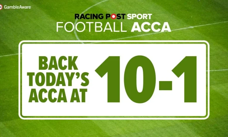 Champions League accumulator tips: Aaron Ashley has a 10-1 acca for matchday five